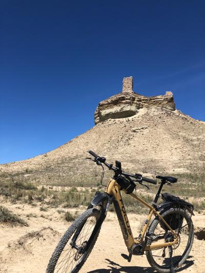 e-bike por las Bardenas